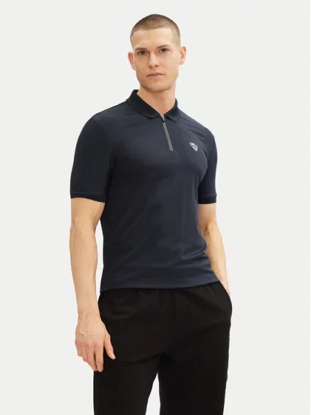 Поло Ea7 Emporio Armani синее