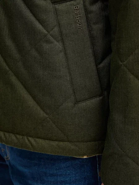 Barbour rövid kabát Harrington zöld
