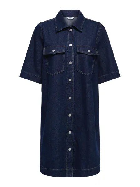 ONLY Rochie tip bluză ONLBELLE închis albastru