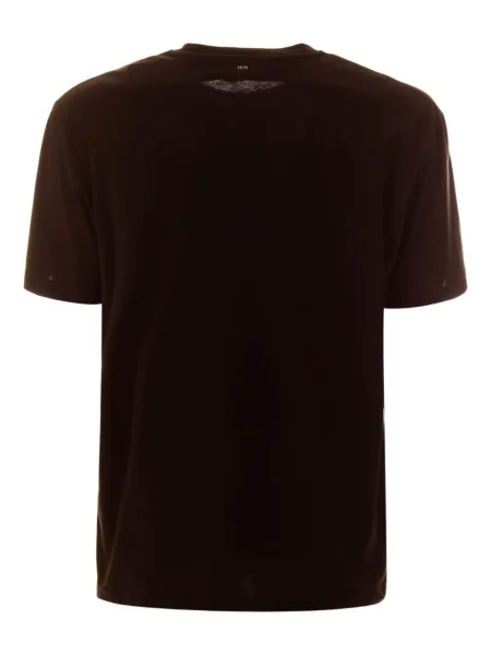 Tricou Just Cavalli cu imagine negru