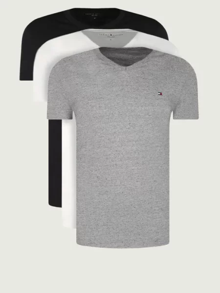 Pachet de chiloți Tommy Hilfiger gri