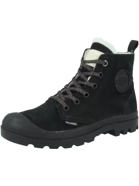 Palladium Cizme cu șireturi Pampa Hi Zip' negru