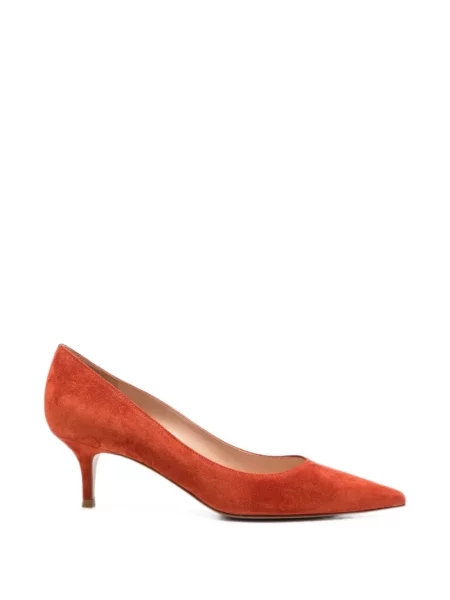 Pantofi cu toc Gianvito Rossi portocaliu
