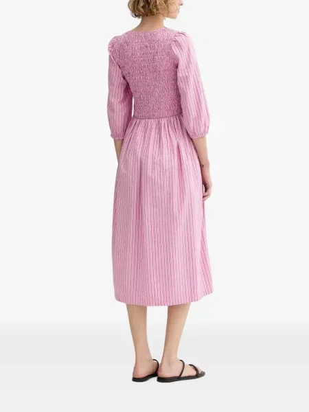 Rochie midi Marc O'polo cu dungi roz