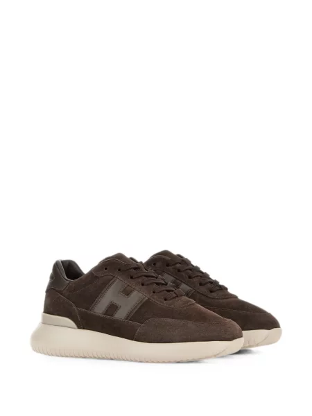 Sneakerși Hogan maro