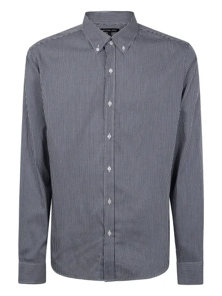 Kostkovaná košile Michael Kors černá