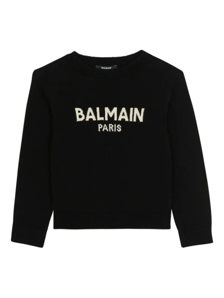 Sweter dziecięcy Balmain czarny