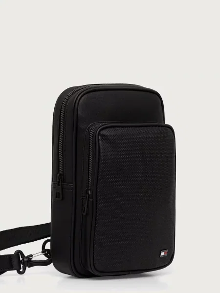 Geantă crossover Tommy Hilfiger negru