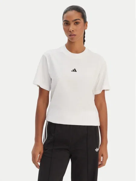 ADIDAS SPORTSWEAR Tricou funcțional negru alb
