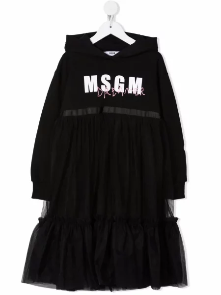 Sukienka dziecięca Msgm czarna