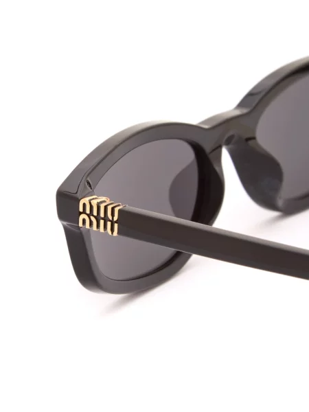 Okulary przeciwsłoneczne Miu Miu Eyewear czarne