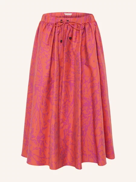 Max Mara Spódnica orange czerwona