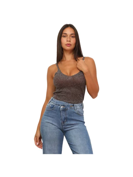 Top La Modeuse smeđa