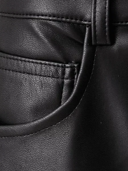 Кожаная юбка Karl Lagerfeld Jeans