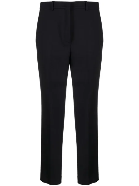 Cropp pantaloni Incotex de lână albastru