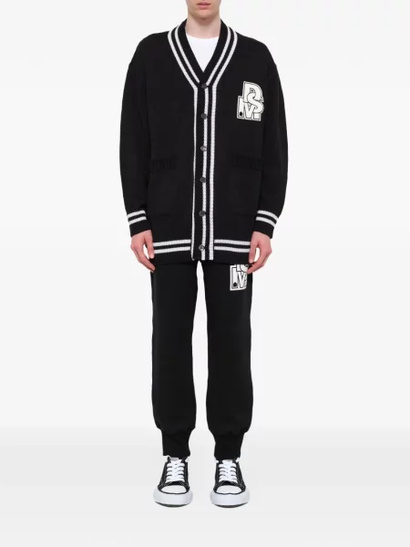Скейт & стрийт жилетка Dover Street Market с автограф черно