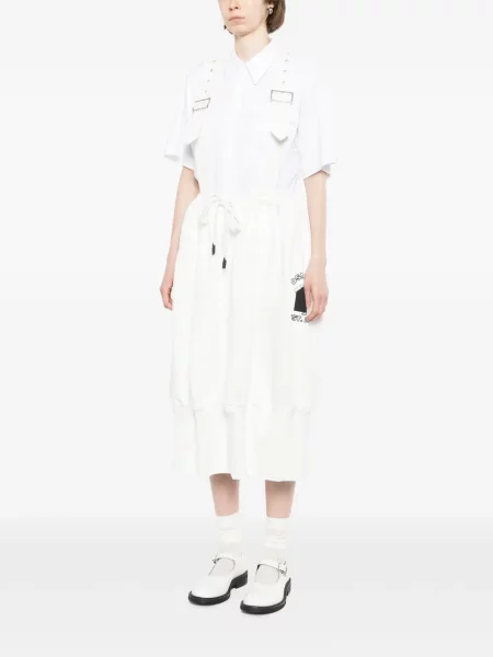 Csatos street pántos szoknya Dsm - Dover Street Market fehér