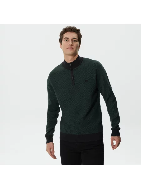 Lacoste Sweter Lacoste zielony