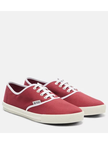 Sneakerși Prada roșu
