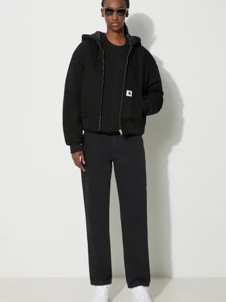 Μπλούζα Carhartt WIP γυναικεία μαύρο