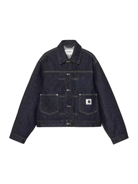 Kurtka Carhartt Wip niebieska