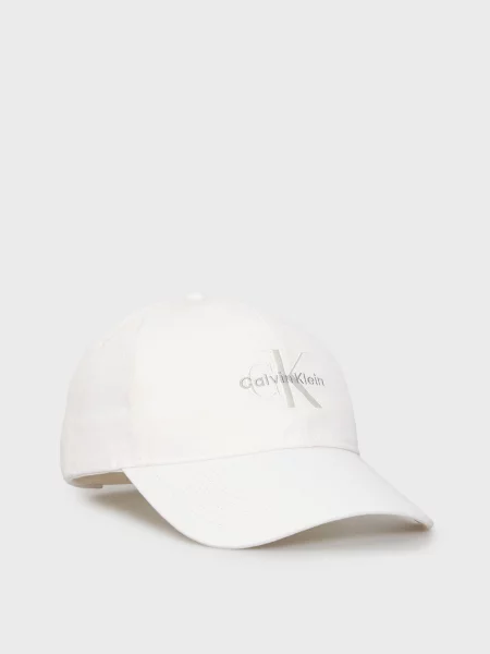 Вишита кепка Calvin Klein Jeans біла