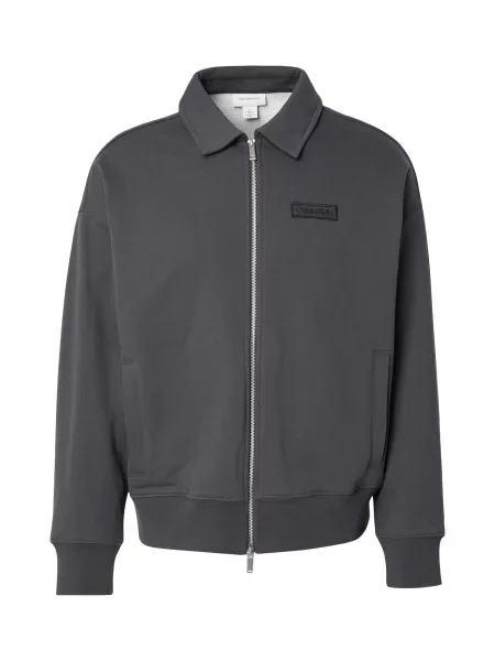Calvin Klein Jeans Hanorac închis gri