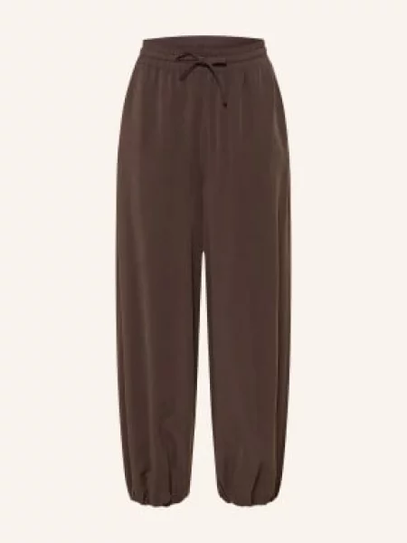 Smith & Soul Kalhoty Ve Stylu Joggingových Kalhot tmavě hnědá