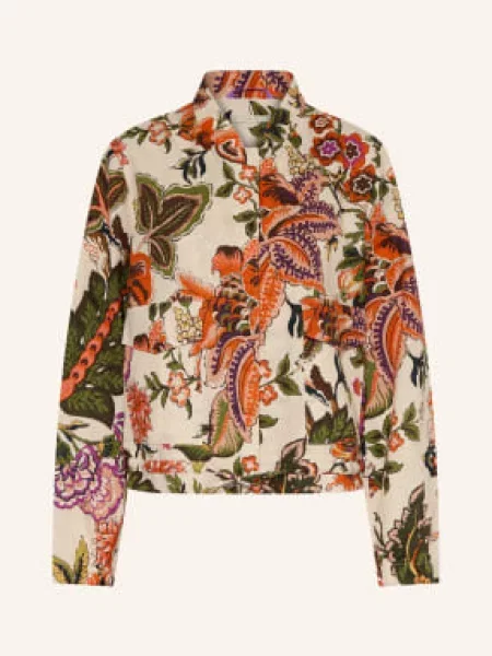 Lilienfels Bunda S Kapsičkami / fialová / zelená červená