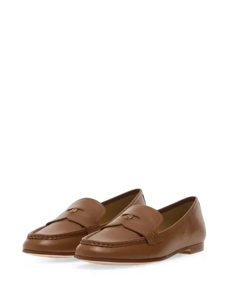 Pantofi loafer Michael Kors din piele maro