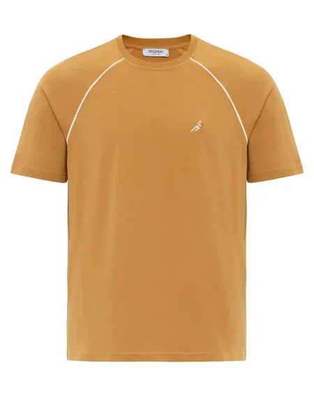 Moxx Paris Tricou galben muștar alb