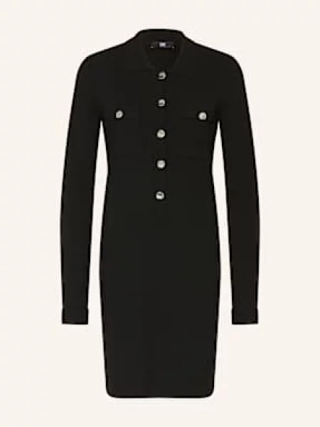 Riani Sukienka Z Dzianiny schwarz czarna