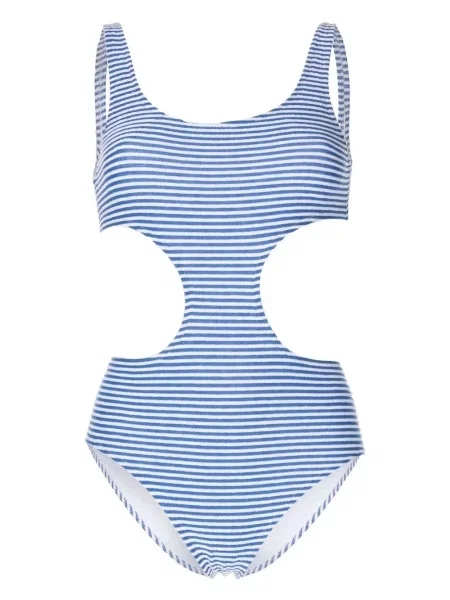 Fürdőruha Solid & Striped kék
