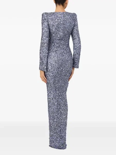 Rochie cu paiete Jenny Packham cu paiete gri