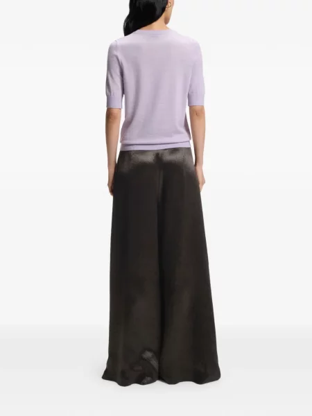 Pantaloni palazzo Boss maro