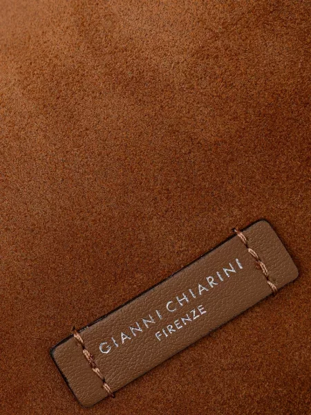 Gianni Chiarini női velúrbőr hobo táska DUA barna