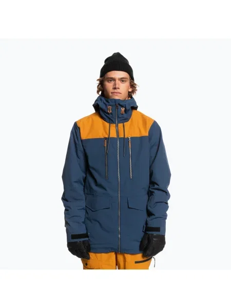 Olcsóbban. Quiksilver Fairbanks férfi snowboard dzseki Méret: XL kék