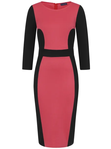 HotSquash Rochie roz negru