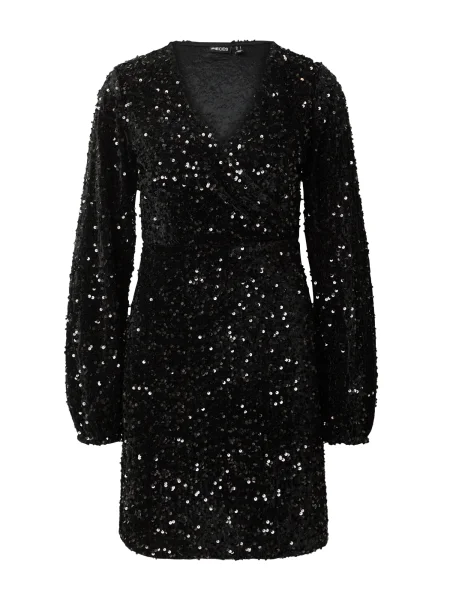 PIECES Rochie de cocktail KAM' negru