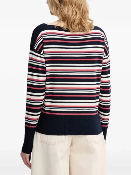 Pulover Benetton cu dungi albastru
