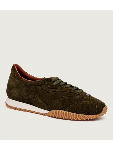 Casadei Sneakers Renna | piele întoarsă verde