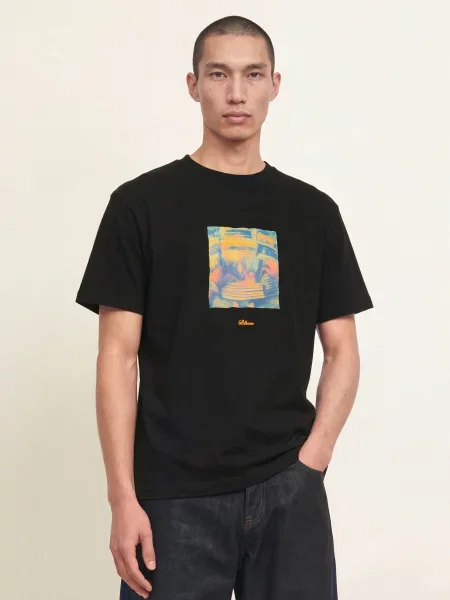 Blkvis T-Shirt Diggin Crates schwarz czarna