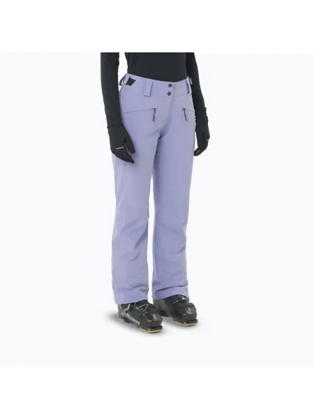 Pantaloni de schi pentru femei Salomon Edge blue granite albastru