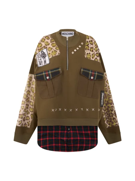 Bluza z kapturem Moschino z kapturem