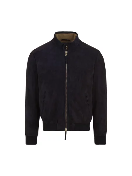 Kurtka bomber The Jack Leathers niebieski