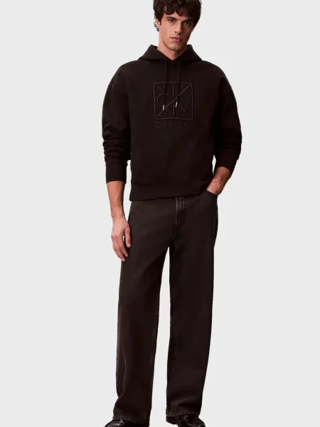 Махрова толстовка Calvin Klein чорна