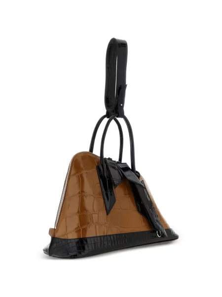 Geantă shopper The Attico maro