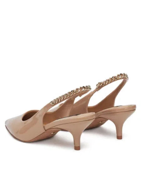 Körömcipők Nine West bézs
