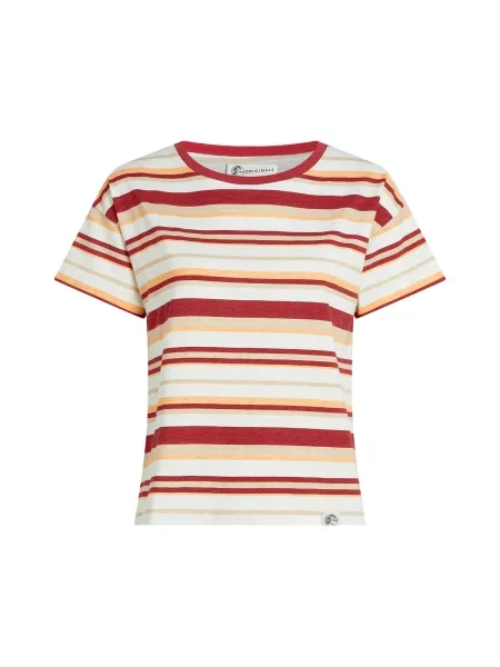 O'NEILL Tricou bej / portocaliu deschis / roșu carmin alb