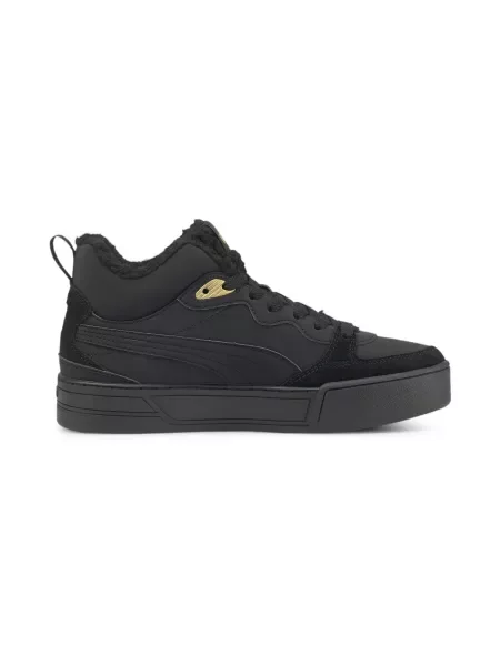 Кеды Puma тедди черные